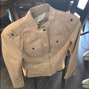 Cache Leather Jacket